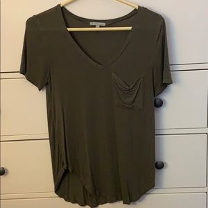 Olive green short sleeve